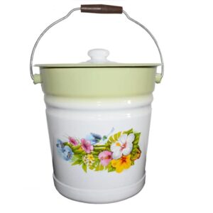 Відро емаль 12л  з піддоном і кришкою 152019 Україна