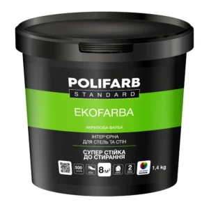 Фарба в/е Поліфарб Екофарба 33246 Україна 7кг(р)