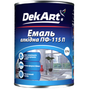 Емаль сіра 33325 DekArt Україна 0,9кг(р)
