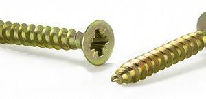 Шуруп універсал жовтий цинк 4х30 /