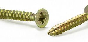 Шуруп універсал жовтий цинк 4х50 31853 /