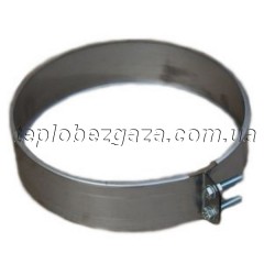 Хомут обжимний нерж д120 Україна