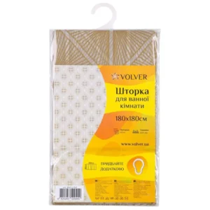 Шторка для ванни 180х180см плащ /