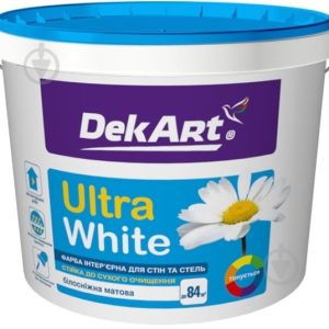 Фарба інтер'єр Ультра Вайт ДеКарт 12,6кг 33224 Україна