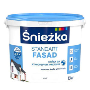 Фарба в/е Стандарт Фасад 33307 Снєжка Україна 7кг(р)