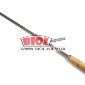 Шампур нерж плоский  58см Україна