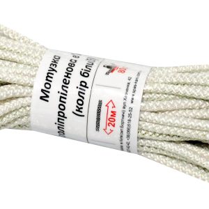 Шнур для білизни сірий 20м д4 30238 /