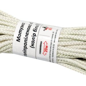 Шнур для білизни сірий 20м д4 30238 /