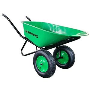 Тачка будівельна WB6418-1S-P 320кг 210л зелена Gerrard 179559 /