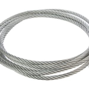 Трос стальний оцинкований в опльотці д6мм (за 1м) /