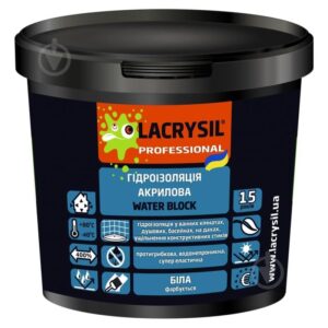 Гідроізоляція мастіка Лакрисіл 3кг 33938