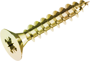 Шуруп універсал жовтий цинк 3х25 /