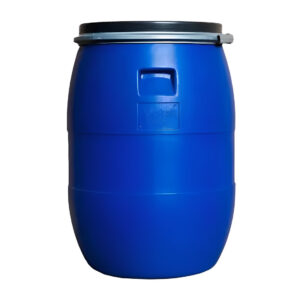 Бочка 60л пласт чорна/синя Консенсус 159378 Україна