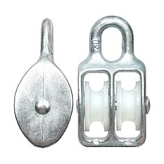 Блок для троса одинарний 7х20 39904 /