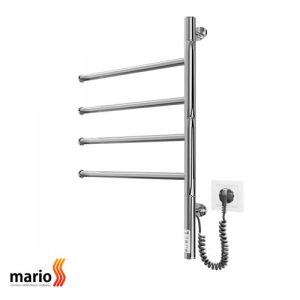 Сушка нерж для полотенець Mario електрична веер-І 600*445*50 /