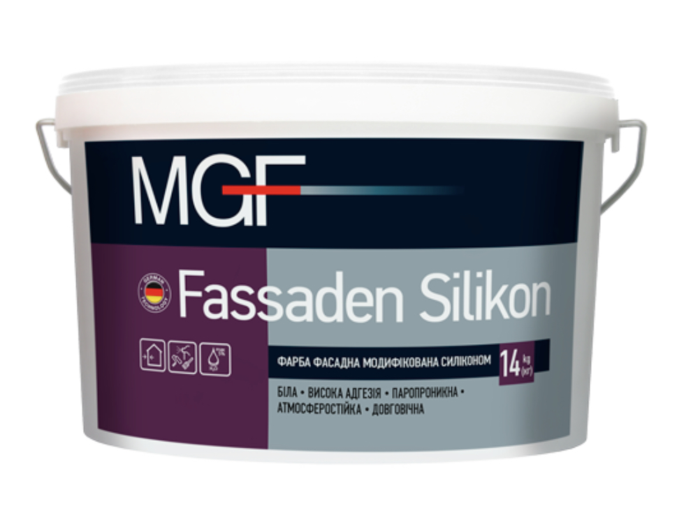 Фарба в/е MGF Силіконl Fassad M790 14кг /