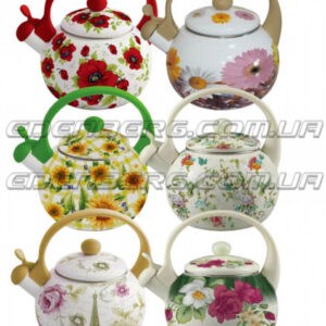 Чайник 2,2л емаль із свистком EB-1745 Edenberg 152509 /