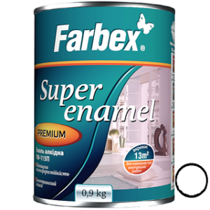 33006 Емаль срібна Фарбекс Україна 0,9кг(р)