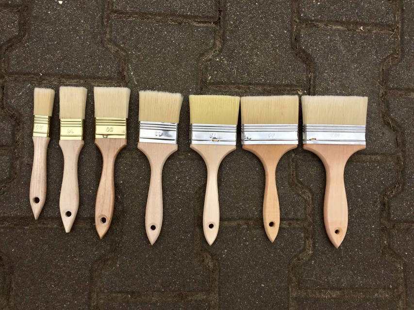 Щітка нейлон для лаку/фарби №50 /