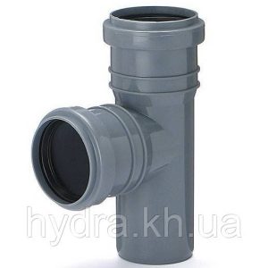 Трійник каналізаційний д50  90* 27188 Україна