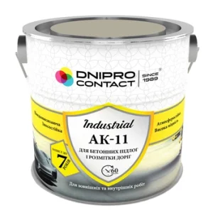 Фарба масляна чорна Дніпроконтакт 33614 1кг(р)