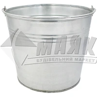 Відро 15л нерж  б/кр /
