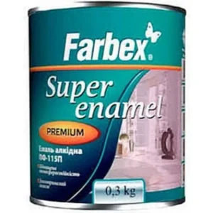 Емаль коричнева 0,3кг Farbeх 33794 Україна