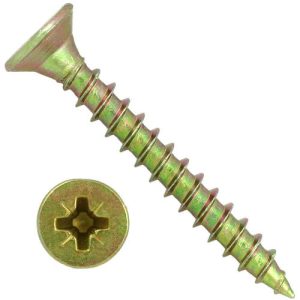 Шуруп універсал жовтий цинк 3х30 390769 /