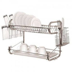 Сушка для посуду 2-яр. Хром А + 1155 /