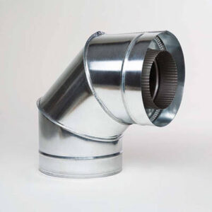 Відвід Н/ОЦ 90гр. двостор. s0,5мм. д150/220 Україна