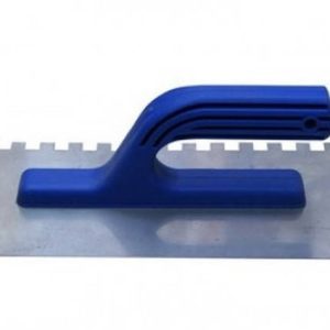 Терка нерж з пласт ручкою130х280мм зуб 8х8 Сталь 79812 /