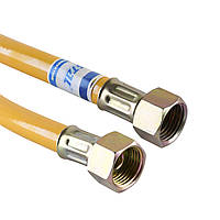 Шланг-газ армований 0,4м гайка/гайка /