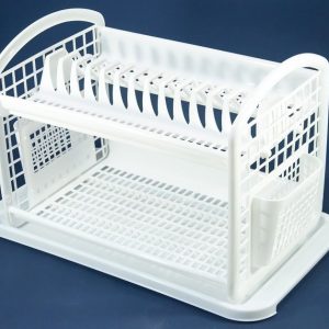 Сушка для посуду пласт 2-х ярусна Консенсус Україна