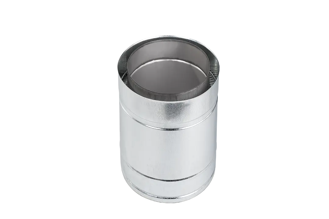 Труба вставка s0.5мм. L 0.25м д.120/180мм Україна