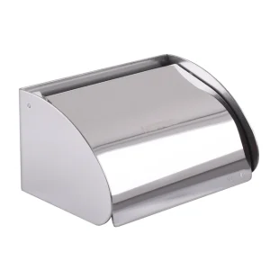 Тримач туал пап HOTEC 16.621 з кришкою нерж 1500189 Україна