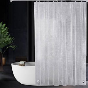 Шторка для ванни 180х180см плащ /