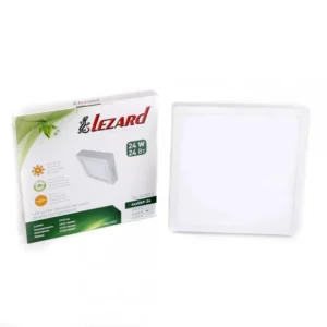 Світильник лед квадрат врізн.24W 4200К 168мм Lezard 68551 /