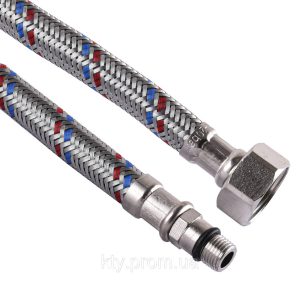 Шланг-вода  Solomon нерж 0.6м штуцер коротка 26059 /