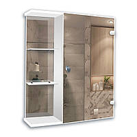 Шкафчик дзеркальний №870 (600х700) /