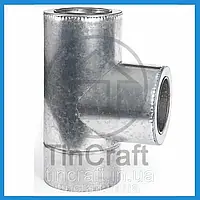 Трійник нерж сендвіч н/н 150х220 0,5мм 28029