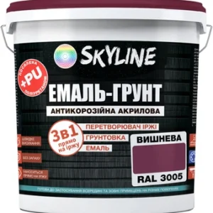Емаль темно-вишнева 33922 ЗІП Україна 0,25кг(р)