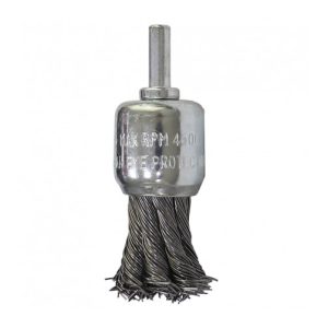 Щітка крацовка Чашка латунна зі шпильк. 22мм 18-170 35131 /
