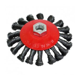 Щітка крацовка закручена 115мм Технікс 18-211 35151 /