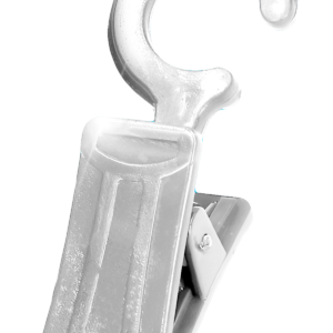 Гачок для штор прищепка пласт 1шт /