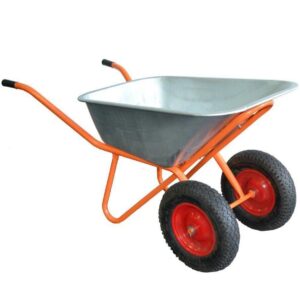 17903 Тачка 2-колісна д400мм 90л 180кг оцинк будівельна 23082 /