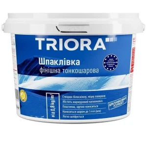 Шпаклівка Тріора Фініш ЗІП Україна 0,8кг(р)