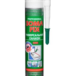 Герметик силікон Сома Фікс сірий 280мл S205(204) 39102