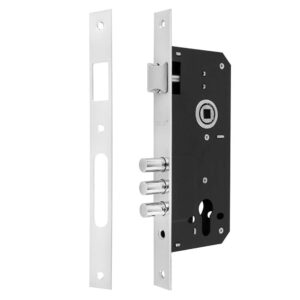 Замок врізний Hisar ET6005R-3R SN+ET85 AB +70ZCK 47369 /