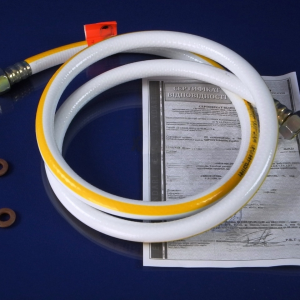 Шланг-газ білий 1,2м /