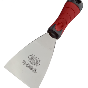 Шпатель нерж двохкомпонент ручка 100мм Сталь 95083 /